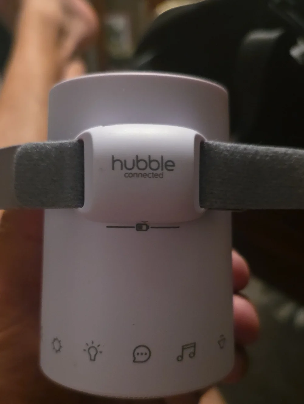 Hubble Connected White Smart Baby Monitor Accessory